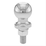 CURT Hitch Balls 40018 Ball, Chrome, 2 in. Ball, 0.750 in. Diameter Shank, 2.125 in. Length Shank, 3,500 lbs., Each thumbnail 2