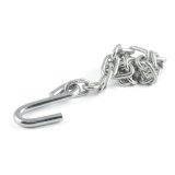 CURT Safety Chain Assemblies 80020 Chain, Steel, Zinc Plated, 2,000 lb. Break Force, 27 in. Length, S-Hook Ends, Each thumbnail 2
