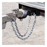 CURT Safety Chain Assemblies 80020 Chain, Steel, Zinc Plated, 2,000 lb. Break Force, 27 in. Length, S-Hook Ends, Each thumbnail 4