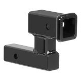 CURT Raised Receiver Adapters 45794 Hitch Adapter, Steel, Black, 2 in. Size, 4.25 in. Height, 5.25 in. Length, Each thumbnail 1