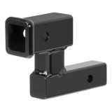 CURT Raised Receiver Adapters 45794 Hitch Adapter, Steel, Black, 2 in. Size, 4.25 in. Height, 5.25 in. Length, Each thumbnail 2