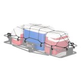 CURT Cargo Nets 18202 Net, Black, Elastic, 43 in. Long 24 in. Wide, Each thumbnail 2
