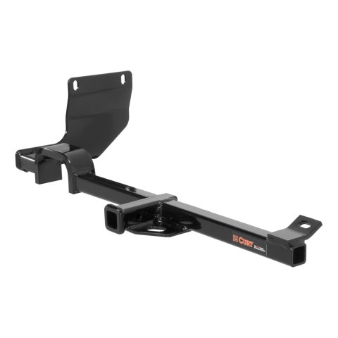 CURT Class 1 Receiver Hitch 11302 Trailer Hitch, I, 1/4 in. Receiver, Black Powdercoated, for Nissan, Each