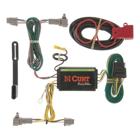 CURT Custom Wiring Connector Harnesses for 2008-2012 IMPREZA, OUTBACK - 56111 Adapter, Vehicle Towing Harness, T-Connector, Subaru, Each