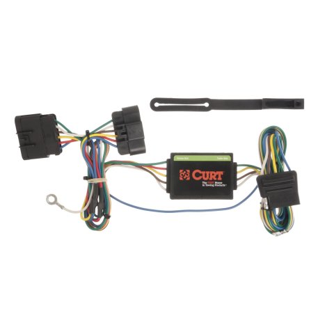 CURT Custom Wiring Connector Harnesses 56510 Adapter, Vehicle Towing Harness, T-Connector, Chevy, GMC, Isuzu, Each thumbnail 1