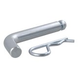 CURT Receiver Pins and Clips 21504 Hitch Pin, 0.625 in. Diameter, Steel, Zinc Finish, Clip, Kit thumbnail 1