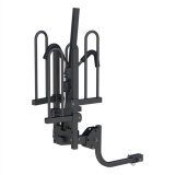 CURT Tray-Style Hitch Bike Racks 18085 Racks, Rack, Platform-Style Rack, Mount, 1.25 and 2 in. Receiver Size, 2 Capacity, Steel, Black, Each thumbnail 2