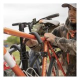 CURT Tray-Style Hitch Bike Racks 18085 Racks, Rack, Platform-Style Rack, Mount, 1.25 and 2 in. Receiver Size, 2 Capacity, Steel, Black, Each thumbnail 4