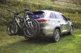 CURT Tray-Style Hitch Bike Racks 18085 Racks, Rack, Platform-Style Rack, Mount, 1.25 and 2 in. Receiver Size, 2 Capacity, Steel, Black, Each thumbnail 8