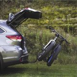 CURT Tray-Style Hitch Bike Racks 18085 Racks, Rack, Platform-Style Rack, Mount, 1.25 and 2 in. Receiver Size, 2 Capacity, Steel, Black, Each thumbnail 9
