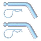 CURT Replacement E16 Fifth Wheel Head Attachment Pins 19226 Hitch Components, and Clips, Pair thumbnail 1