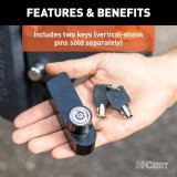 CURT Rebellion XD Tongue Locks 45938 Receiver Hitch and Coupler Locks, Trailer Hitch Lock, Lock, Each thumbnail 8