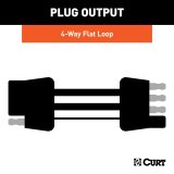 CURT Universal Splice-In Towed Vehicle RV Wiring Harnesses 58979 Towing Harness Adapter, Harness, Harness Adapter, Each thumbnail 6
