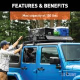 CURT Jeep Roof Rack Crossbars for 2020-2023 GLADIATOR, 2018-2023 WRANGLER - 18122 thumbnail 7