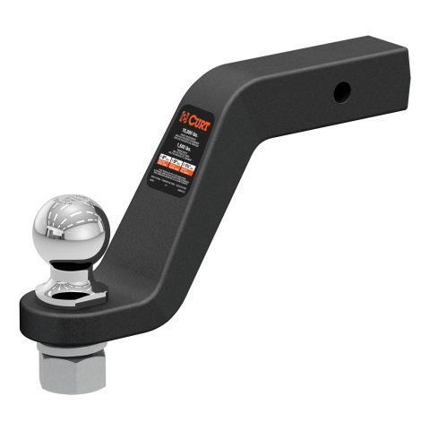 Curt Manufacturing Receiver Hitch Ball Mounts 45370 Trailer Mount