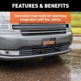 CURT Custom Tow Bar Base Plates for 2013-2019 FLEX, MKT, 2013-2015 MKS - 70135 Adapter Bracket, Plate, Steel, Black Powdercoated, Ford, Lincoln, Kit thumbnail 4