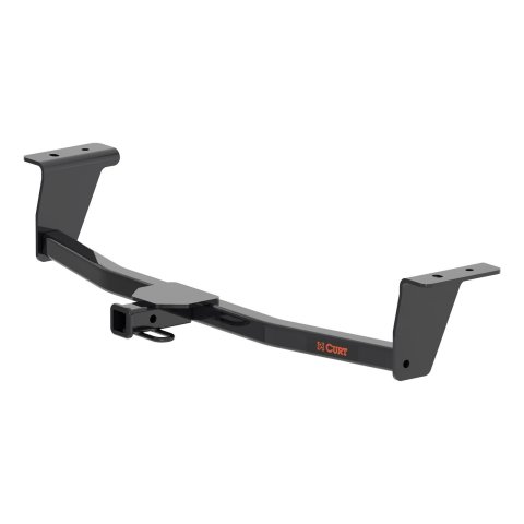 CURT Class 1 Receiver Hitch 11670 Trailer Hitch, I, 1.25 in. Receiver, Black, Square Tube, Acura, Each thumbnail 5