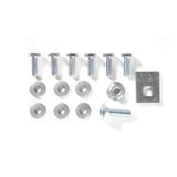 CURT Class 3 Receiver Hitch 13581 Trailer Hitch, III, 2 in. Receiver, Black, Square Tube, Mitsubishi, Each thumbnail 1