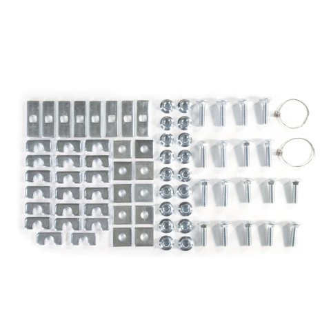 CURT Custom Fifth Wheel Bracket Kits for 2004-2024 TITAN - 16470 Brackets, Steel, Gloss Black, Nissan, Set