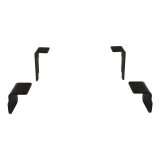 CURT Custom Fifth Wheel Bracket Kits for 2004-2024 TITAN - 16470 Brackets, Steel, Gloss Black, Nissan, Set thumbnail 4