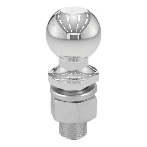 CURT Hitch Balls 40068 Ball, Chrome, 2 5/16 in. Ball, 1.250 in. Diameter Shank, 2.625 in. Length Shank, 10,000 lbs., Each
