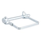 CURT Coupler Safety Pins 25080 Trailer Pin, 1/4 in. Diameter, Steel, Zinc Finish, Each thumbnail 1