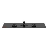 CURT Gooseneck Flat Plate Hitches 65500 Hitch, Plate, Carbide Powdercoated, 2-5/16 in. Ball, 30,000 GTW, Universal, Each thumbnail 3