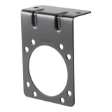 CURT Connector Brackets 58290 Vehicle Towing Harness Adapter Mounting Bracket, Bracket, Steel, Black, 7 Pole, Car End, Each thumbnail 2