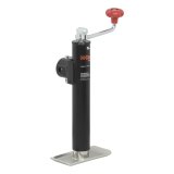 CURT Pipe-Mount Swivel Jacks 28320 Trailer Jack, Pipe Mount, Weld On, 2,000 lb. Capacity, 10 in. Travel, Steel, Painted, Top Wind, Each thumbnail 5
