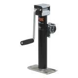 CURT Pipe-Mount Swivel Jacks 28354 Trailer Jack, Pipe Mount, Weld On, 5,000 lb. Capacity, 10 in. Travel, Steel, Painted, Side Wind, Each thumbnail 1
