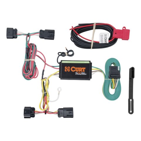 CURT Custom Wiring Connector Harnesses for 2011-2014 200, AVENGER - 56211 Adapter, Vehicle Towing Harness, T-Connector, Chrysler, Dodge, Each thumbnail 1