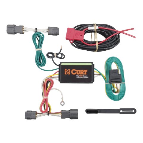 CURT Custom Wiring Connector Harnesses for 2007-2010 RONDO, 2010-2019 SOUL - 56220 Adapter, Vehicle Towing Harness, T-Connector, Kia, Each thumbnail 1