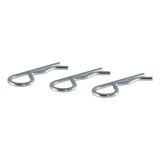 CURT Hitch Pin Clips 21602 Hair Pins, Clips, Fits 1/2 in. or 5/8 in. Pins, Steel, Zinc Plated, Set of 3 thumbnail 3