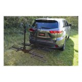 CURT Tray-Style Hitch Bike Racks 18087 Racks, Rack, Platform-Style Rack, Mount, 2 in. Receiver Size, 4 Capacity, Steel, Black, Each thumbnail 9