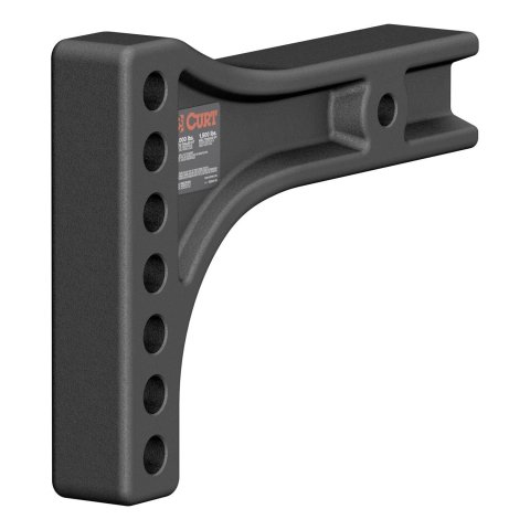 CURT Weight Distribution Replacement Adjustable Shanks 17131 Shank, Solid Steel, 15,000 lb., 2-1/2 in. Receiver, Each