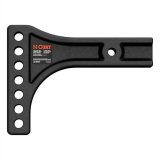 CURT Weight Distribution Replacement Adjustable Shanks 17131 Shank, Solid Steel, 15,000 lb., 2-1/2 in. Receiver, Each thumbnail 4