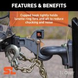 Curt Manufacturing Tow Hooks and Covers 48405 Hook, SecureLatch Hook thumbnail 6