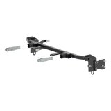 CURT Custom Tow Bar Base Plates for 2014-2019 FIESTA - 70119 Adapter Bracket, Plate, Steel, Black Powdercoated, Ford, Kit thumbnail 1