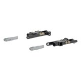 CURT Custom Tow Bar Base Plates 70120 Adapter Bracket, Plate, Steel, Black Powdercoated, Chevrolet, GMC, Kit thumbnail 1