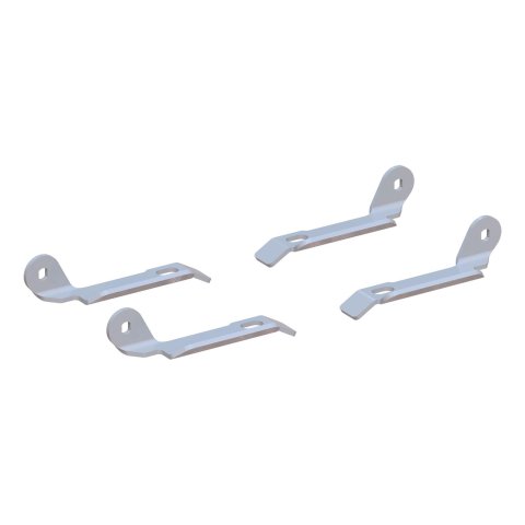 CURT Replacement Fifth Wheel Puck System Handles 19209 Hitch Components, Handle, Release, Chevrolet, GMC, Set of 4