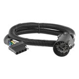 CURT Custom Wiring Connector Harnesses 56515 Adapter, Vehicle Towing Harness, 5 Flat, 2 Wire System, Each thumbnail 1