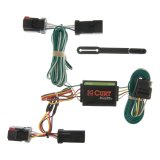 CURT Custom Wiring Connector Harnesses 55334 Vehicle Towing Harness Adapter, T-Connector, 3-Wire System, Converter, Chrysler/Dodge/Plymouth, Each thumbnail 1