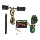 CURT Custom Wiring Connector Harnesses 55376 Vehicle Towing Harness Adapter, T-Connector, 3-Wire System, Converter, Chrysler/Dodge, Each thumbnail 1