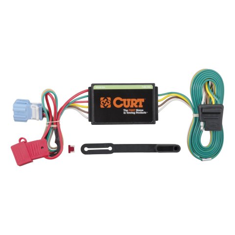 CURT Custom Wiring Connector Harnesses for 2010-2011 ACCORD CROSSTOUR, 2007-2018 RDX - 56008 Vehicle Towing Harness Adapter, T-Connector, 3-Wire System, use on Acura®, Each thumbnail 1
