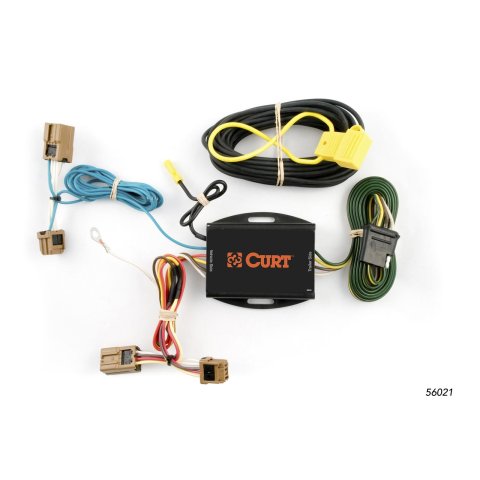CURT Custom Wiring Connector Harnesses for 2007-2012 VERSA - 56021 Vehicle Towing Harness Adapter, T-Connector, Nissan, Each thumbnail 1