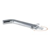 CURT Receiver Pins and Clips 21551 Hitch Pin, Swivel Hitch Pin, 5/8 in. Diameter, Chrome thumbnail 2