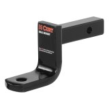 CURT Powdercoated Ball Mounts 45017 Receiver Hitch Mount, Mount, 6 1/4 in. Length thumbnail 1