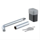 CURT Receiver Locks 23024 Hitch Lock, Bent Pin, Steel, Chrome, 1/2 in. Diameter Pin, 5/8 in. Diameter Adapter Sleeve, 2 Keys, Each thumbnail 4