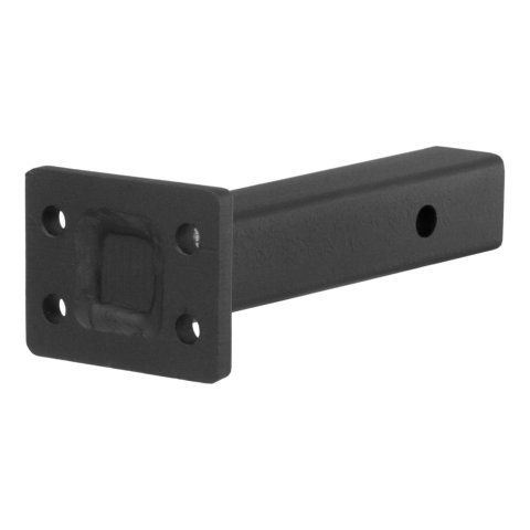 CURT Adjustable Pintle Mounts 48327 Mount, 20,000 lbs. GTW, 1-Position Mounting, 2 in. Square Receiver Mount, Steel, Black Carbide, Each thumbnail 1