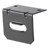 CURT Trailer Wire Connector Brackets 58301 Vehicle Towing Harness Adapter Mounting Bracket, Bracket, 4 Flat, Each thumbnail 1